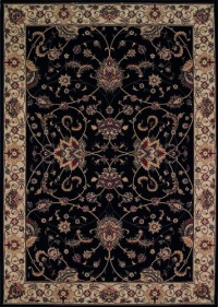 Dalyn Rugs Imperial IP111 Black Rug, 8-Feet by 10-Feet 6-Inch Dalyn Rugs Imperial IP111 Black Rug, 8-Feet by 10-Feet 6-Inch