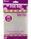 Darice 28-002V 3-3/4-Inch-by- 6-Inch Clear Treat Bag 200-Pieces
