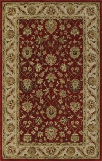 Dalyn Rugs JWLJW33 Salsa/Ivory Round Hand Tufted Rug, 8-Feet Dalyn Rugs JWLJW33 Salsa/Ivory Round Hand Tufted Rug, 8-Feet