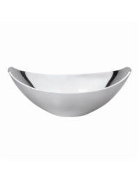 Cascading metal with a bright, mirror-like sheen makes this Classic Fjord bowl from Dansk's collection of serveware and serving dishes a stylish companion to modern dinnerware and decor. Fill with bread, fruit and more for a simply flawless presentation. (Clearance) Cascading metal with a bright, mirror-like sheen makes this Classic Fjord bowl from Dansk's collection of serveware and serving dishes a stylish companion to modern dinnerware and decor. Fill with bread, fruit and more for a simply flawless presentation. (Clearance)