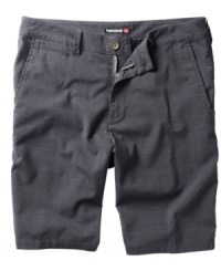Give your warm-weather wardrobe a kick in the seat with these cool shorts from Quiksilver. Give your warm-weather wardrobe a kick in the seat with these cool shorts from Quiksilver.