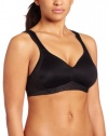 Playtex Women's 18 Hour Seamless Smoothing Bra #4049,Black,38DD