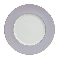 Designed with a modern bride in mind, the Lismore Butterfly dinnerware collection features a contemporary coupe shape accented with a soft iridescent lavender butterfly motif. Designed with a modern bride in mind, the Lismore Butterfly dinnerware collection features a contemporary coupe shape accented with a soft iridescent lavender butterfly motif.