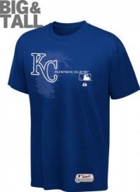 Kansas City Royals Big & Tall Majestic Royal Change T-Shirt Kansas City Royals Big & Tall Majestic Royal Change T-Shirt