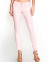 GUESS Brittney Ankle Skinny Pastel Jeans, PASTEL PINK WASH (29)