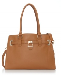 The luxurious Monterey Pebble Leather Tote by Calvin Klein is the quintessential everyday bag that adds undeniable polish to your look. It's rich leather and logo lock ornament will flawlessly complement any ensemble. The luxurious Monterey Pebble Leather Tote by Calvin Klein is the quintessential everyday bag that adds undeniable polish to your look. It's rich leather and logo lock ornament will flawlessly complement any ensemble.
