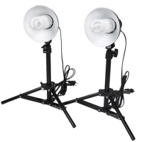 CowboyStudio Photography Table Top Photo Studio Lighting Kit - 2 Light Kit CowboyStudio Photography Table Top Photo Studio Lighting Kit - 2 Light Kit
