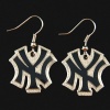 NY Yankees - MLB Team Logo Dangler Earrings