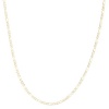 Men's 14k Yellow Gold 1.6mm Figaro Chain Necklace, 20