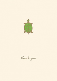 Graphique de France Turtle Boxed Thank You Notes, 4.25 x 5.5 Inches, Cream (L819CB) Graphique de France Turtle Boxed Thank You Notes, 4.25 x 5.5 Inches, Cream (L819CB)