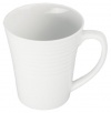 Bia Cordon Bleu White Porcelain Ribbed Mug, Set of 4