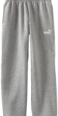 PUMA Boy's Fleece Pants, Grey, L (14/16) PUMA Boy's Fleece Pants, Grey, L (14/16)