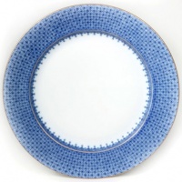 Mottahedeh Blue Lace Dessert Plate 8.5 in Mottahedeh Blue Lace Dessert Plate 8.5 in