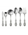 Complete a lavish table setting with the refined Michelangelo hostess set. Meticulously detailed flatware handles with unique traditional styling are durable enough for anytime use in premium stainless steel from Oneida.