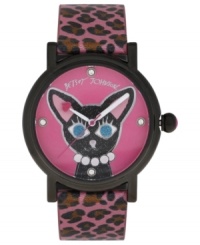 You'll be feline groovy in this cute watch from Betsey Johnson. You'll be feline groovy in this cute watch from Betsey Johnson.