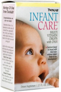 Twinlab Infant Care Multi Vitamin Drops With DHA, 1 2/3 Fl Oz. (50 ml), (Pack of 3) Twinlab Infant Care Multi Vitamin Drops With DHA, 1 2/3 Fl Oz. (50 ml), (Pack of 3)