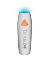 Tända Zap is a pocket-sized beauty tool that clears individual acne blemishes fast. Tända Zap is clinically proven to clear or fade blemishes within 24 hours. - Starts clearing blemishes immediately- Eliminates acne-causing bacteria- Helps prevent future blemishesTända Zap is the triple threat for pimples: it uses powerful blue light to destroy acne-causing bacteria. Gentle vibration and warming help open pores so bacteria have nowhere to hide.Tända Zap contains 1000 uses, 10x more than any other zit zapper! Only 5 cents a treatment!1. Press orange power button2. Lightly place over blemish until vibration stops (2 min), repeat 2 to 3 times daily.Safe for all skin types and tones. No irritation. No dryness