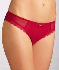 Chantelle C Chic Sexy Brazil Brief 3643 M/Monarch Red Chantelle C Chic Sexy Brazil Brief 3643 M/Monarch Red