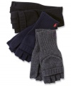 Keep up with modern accessory trends wearing these pop-top gloves from Polo Ralph Lauren.