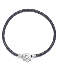 Choose this stylish leather cord bracelet for a natural start to your personal Donatella charm collection. Donatella is a playful collection of charm bracelets and necklaces that can be personalized to suit your style! Available exclusively at Macy's. Available in aproximate lengths 7, 7-1/2, 8, or 8-1/2 inches. Choose this stylish leather cord bracelet for a natural start to your personal Donatella charm collection. Donatella is a playful collection of charm bracelets and necklaces that can be personalized to suit your style! Available exclusively at Macy's. Available in aproximate lengths 7, 7-1/2, 8, or 8-1/2 inches.