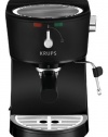 KRUPS XP3200 Opio Pump Boiler Espresso Machine with Stainless Steel, Black