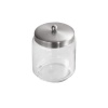 InterDesign Forma Apothecary Jar 1, Brushed Stainless Steel
