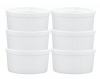 HIC 4-ounce Porcelain Souffle 3-inch Set of 6