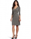 Jones New York Women's Matte Jersey Side Tie Dress