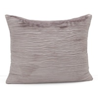 A coordinating pillow in layers of luxurious, pleated sateen. A coordinating pillow in layers of luxurious, pleated sateen.