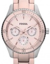 Fossil Stella Aluminum and Stainless Steel Watch Blush