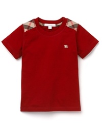 A classically iconic tee for little ones, à la Burberry.