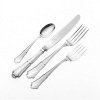 Wallace Italian Sterling Barocco Continental Size 4-Piece Flatware Place Setting, Service for 1