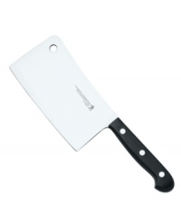 Meat and poultry can be intimidating. But with the right tools, you can slice right through the whole prep process. Chop through joints and bones in seconds using this board blade with professional-caliber weight and balance. Lifetime warranty. Meat and poultry can be intimidating. But with the right tools, you can slice right through the whole prep process. Chop through joints and bones in seconds using this board blade with professional-caliber weight and balance. Lifetime warranty.