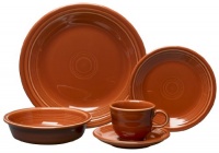 Fiesta 5-Piece Place Setting, Paprika Fiesta 5-Piece Place Setting, Paprika
