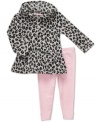 Fun prints and ultra comfort make this Carter's hoodie and legging set her perfect play-date outfit.