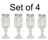 Southern Homewares 4-Pack Redneck Wine Glass