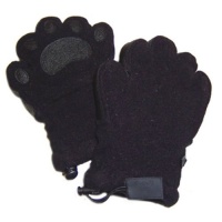 Bear Hands Youth Fleece Mittens- Small, Black Bear Hands Youth Fleece Mittens- Small, Black