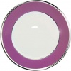 Haviland Laque de Chine Platinum/Amethyst Bread & Butter Plate 6.3 in