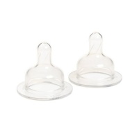 Born Free Stage 1 Silicone Nipples- Twin Pack Born Free Stage 1 Silicone Nipples- Twin Pack