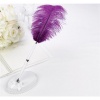 Hortense B. Hewitt Wedding Accessories Feather Plume Pen Set, Grape