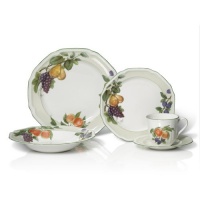 Mikasa Antique Orchard 5-Piece Dinnerware Placesetting Mikasa Antique Orchard 5-Piece Dinnerware Placesetting