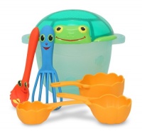 Melissa & Doug Sunny Patch Seaside Sidekicks Sand Baking Set Melissa & Doug Sunny Patch Seaside Sidekicks Sand Baking Set