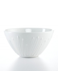 Sugar-coat every dish with Icing bowls from BIA. Durable porcelain is decorated with a smooth white glaze and whimsical drizzle inspired by dessert. (Clearance) Sugar-coat every dish with Icing bowls from BIA. Durable porcelain is decorated with a smooth white glaze and whimsical drizzle inspired by dessert. (Clearance)