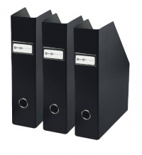 Bigso Fiona Magazine Holder, Set of 3, Black Bigso Fiona Magazine Holder, Set of 3, Black