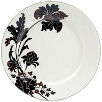 Mikasa Cocoa Blossom Accent Plate, Iris, 8 Mikasa Cocoa Blossom Accent Plate, Iris, 8