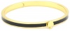 Kate Spade New York Essentials Black Thin Hinge Bangle Bracelet