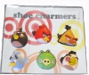 Angry Birds and Pig Shoe Charms 6 pc Set - Jibbitz Croc Style