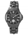 Get right to the point with this studded watch from the always-stylish Vince Camuto.