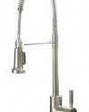 Premier 120334LF Essen Lead-Free Single-Handle Commercial-Style Pull-Down Kitchen Faucet, PVD Brushed Nickel