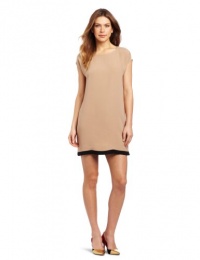 Joie Women's Nixon Dress, Camel/Caviar/New Moon, Medium Joie Women's Nixon Dress, Camel/Caviar/New Moon, Medium